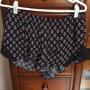 Lightweight Elastic-Waist Shorts